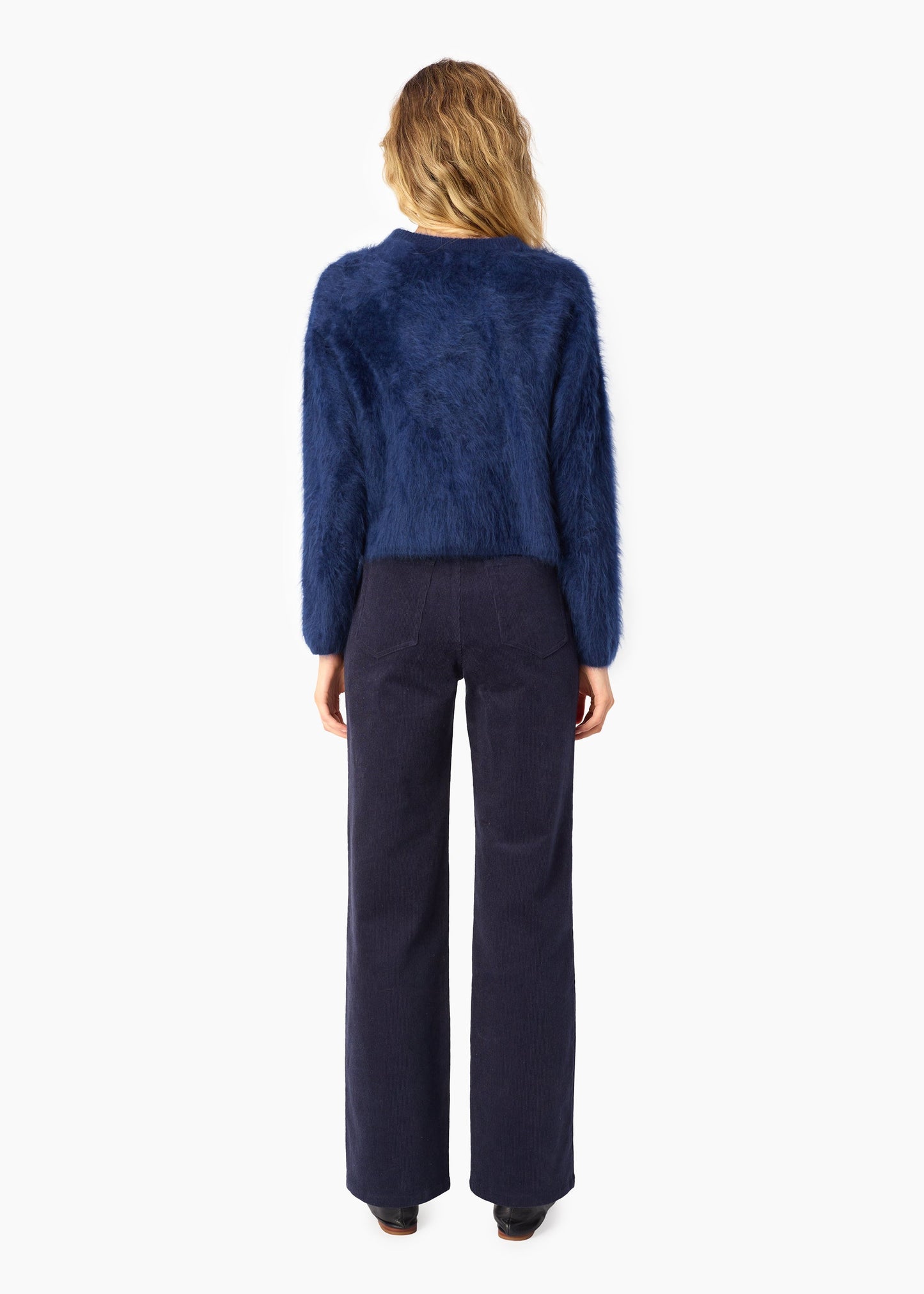 Niall Cashmere Sweater Navy