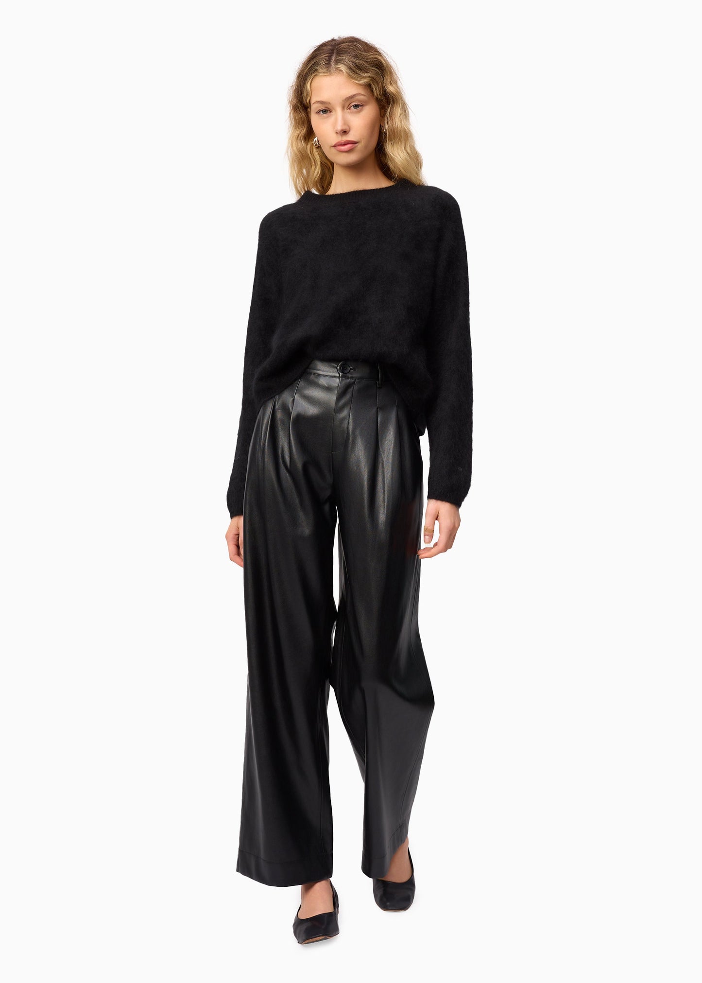 Niall Cashmere Sweater Black