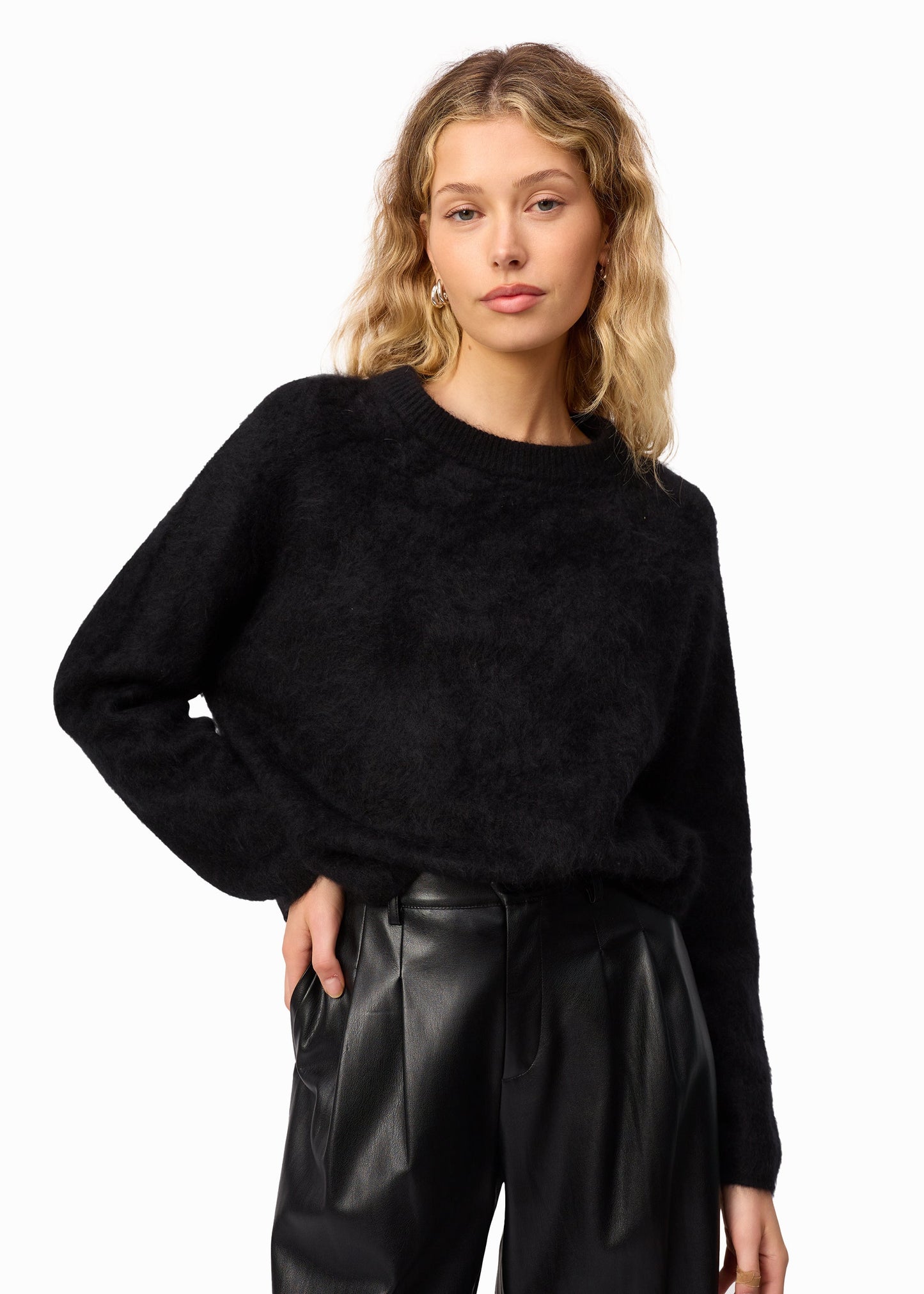 Niall Cashmere Sweater Black