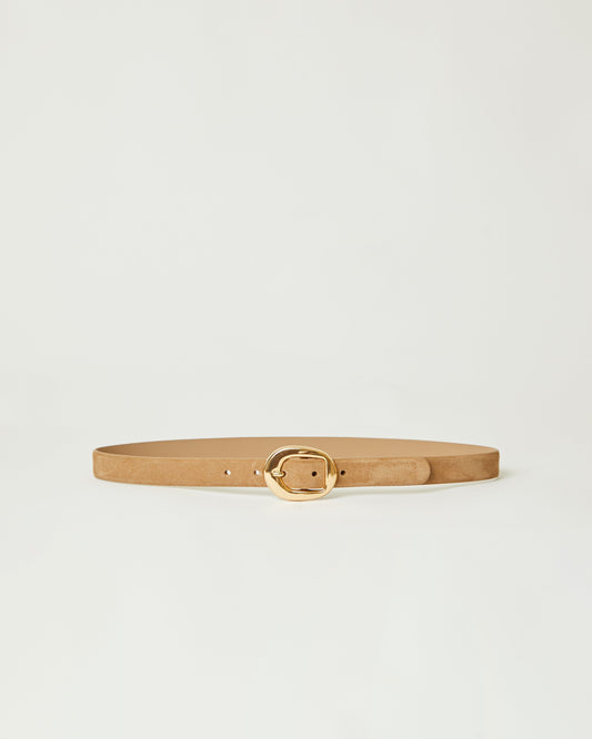 B-Low The Belt Greyson Mini Suede Belt Sable Gold
