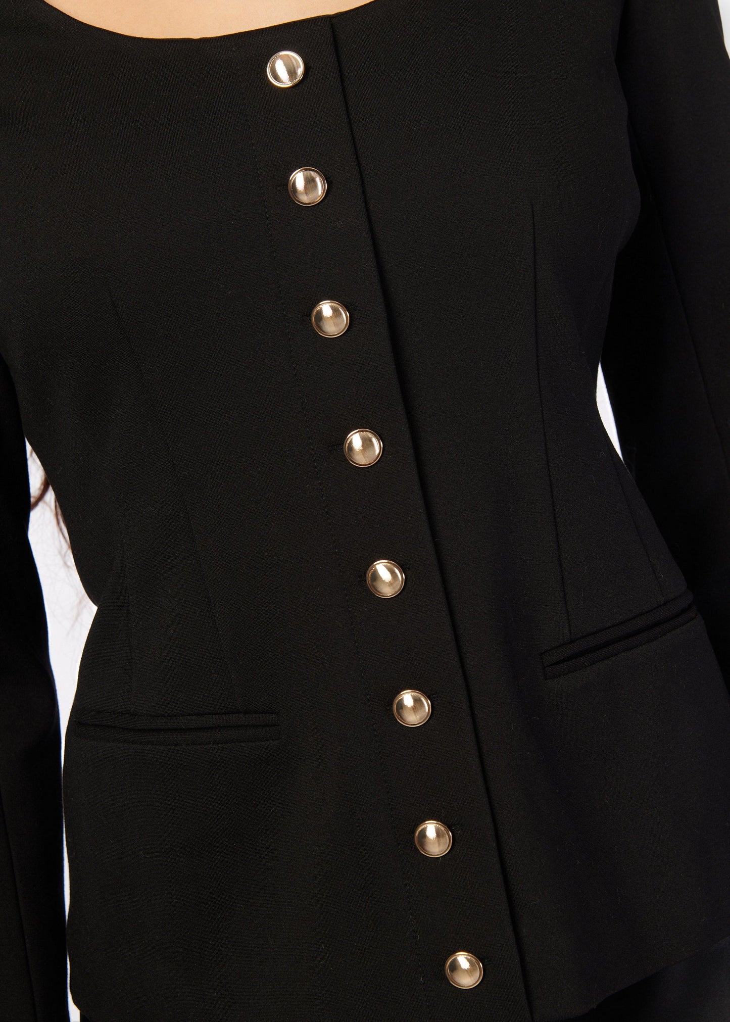 Yekaterina Blazer Black