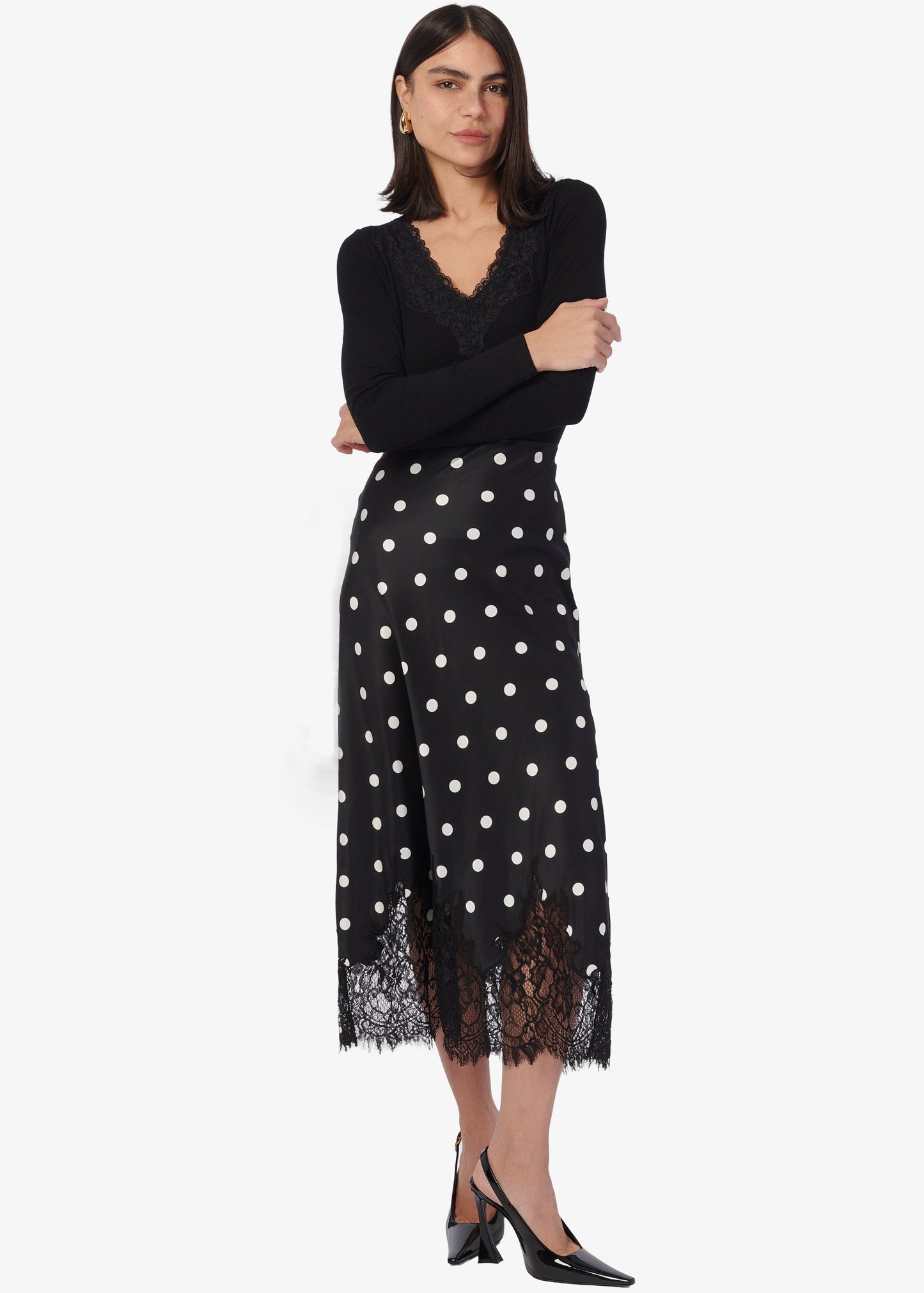 Vivienne Skirt Polka-Dot