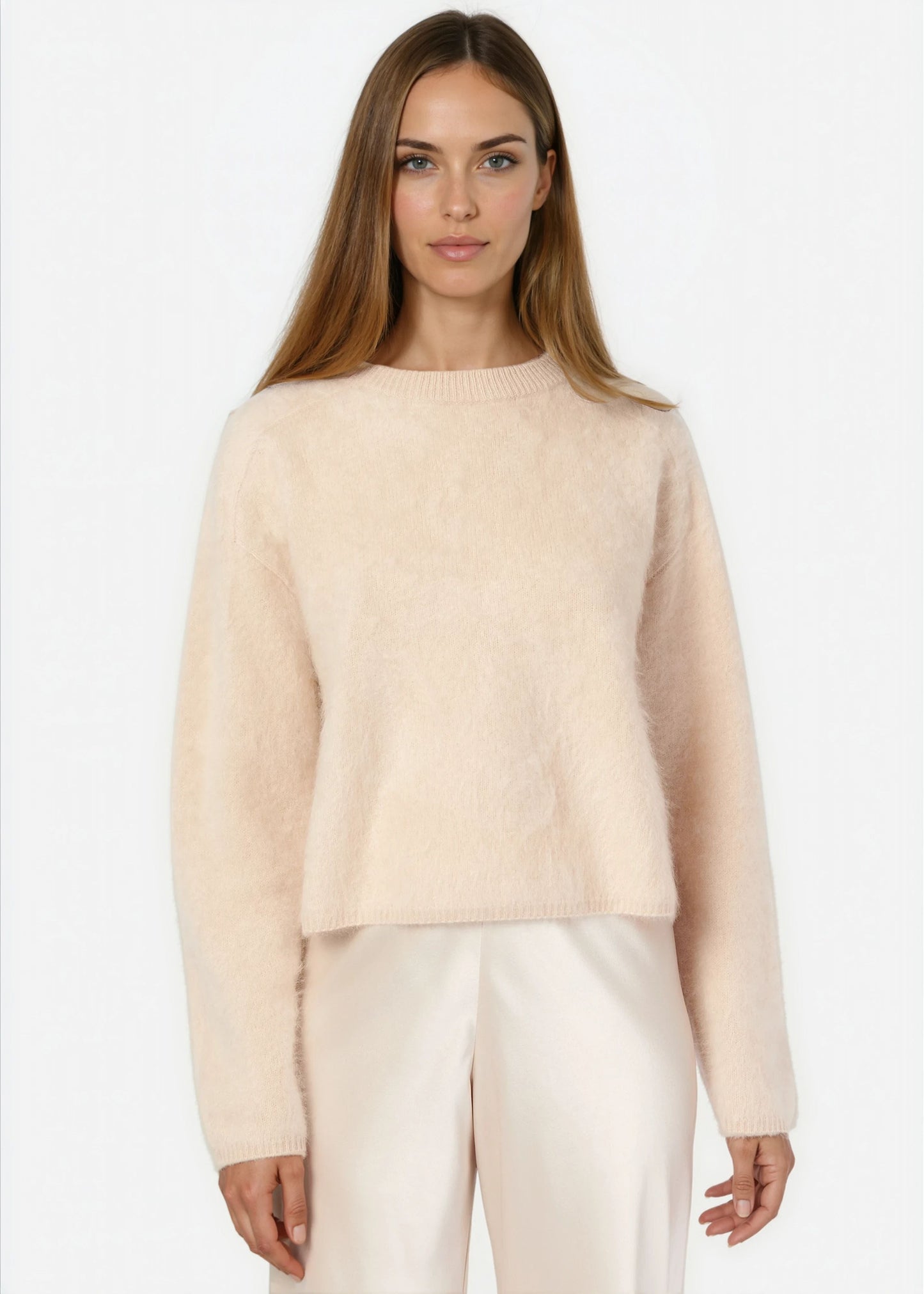 Niall Cashmere Sweater Oat