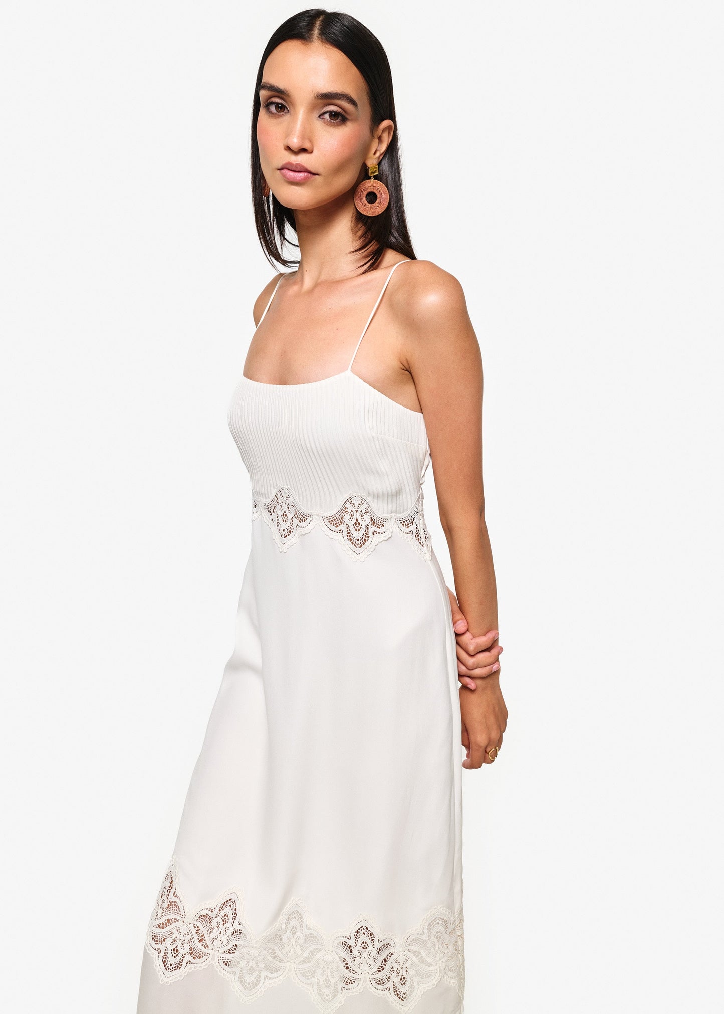 Isadora Midi Dress Macadamia