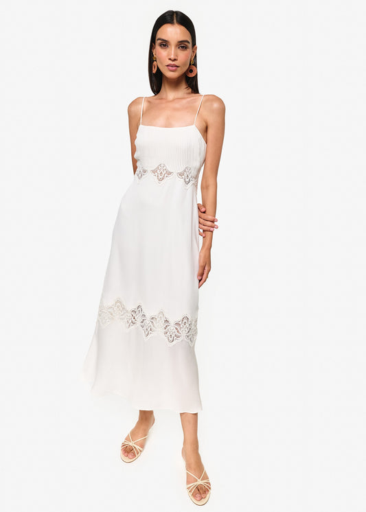 Isadora Midi Dress Macadamia