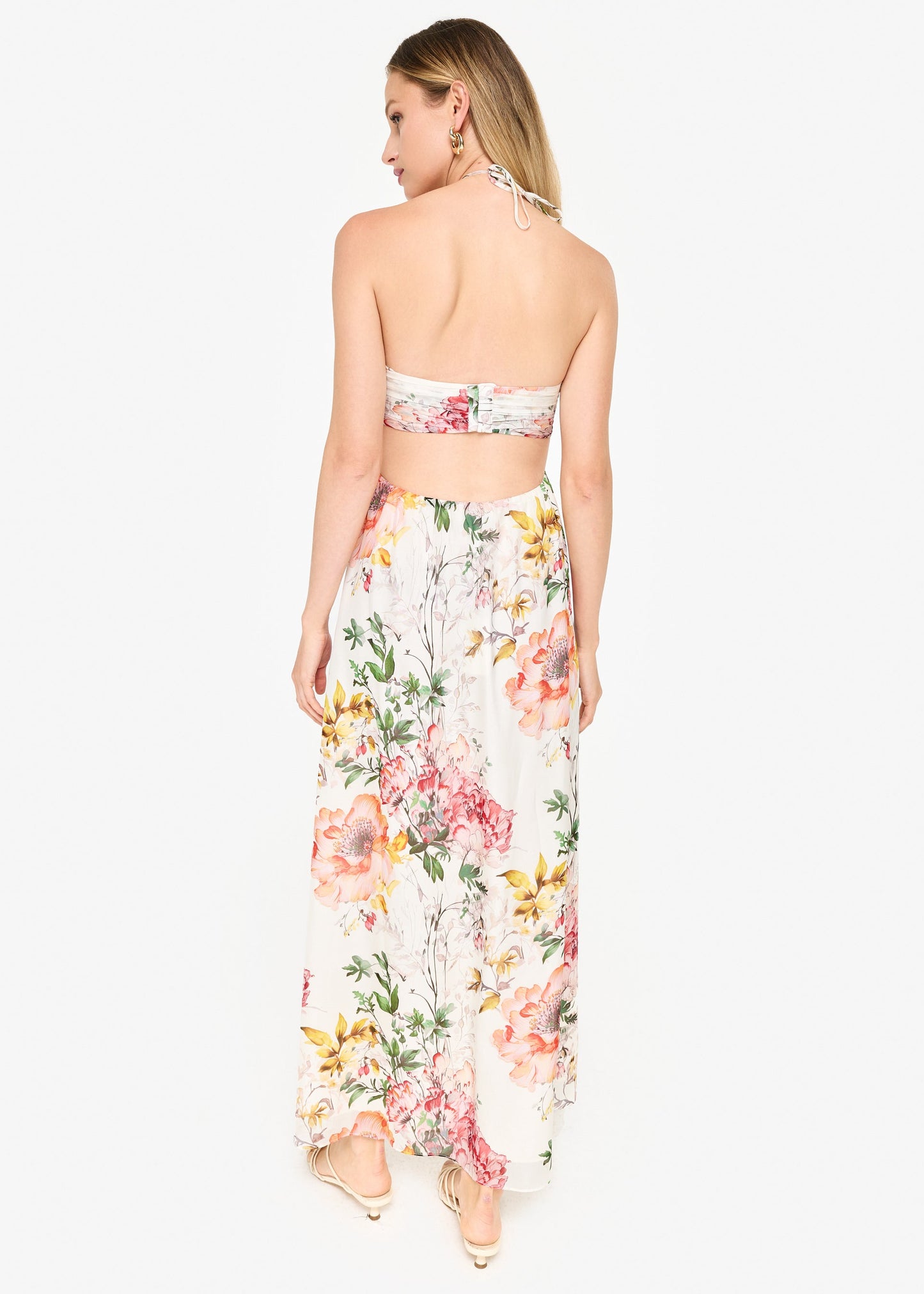 Calliope Chiffon Maxi Dress Summer Solstice