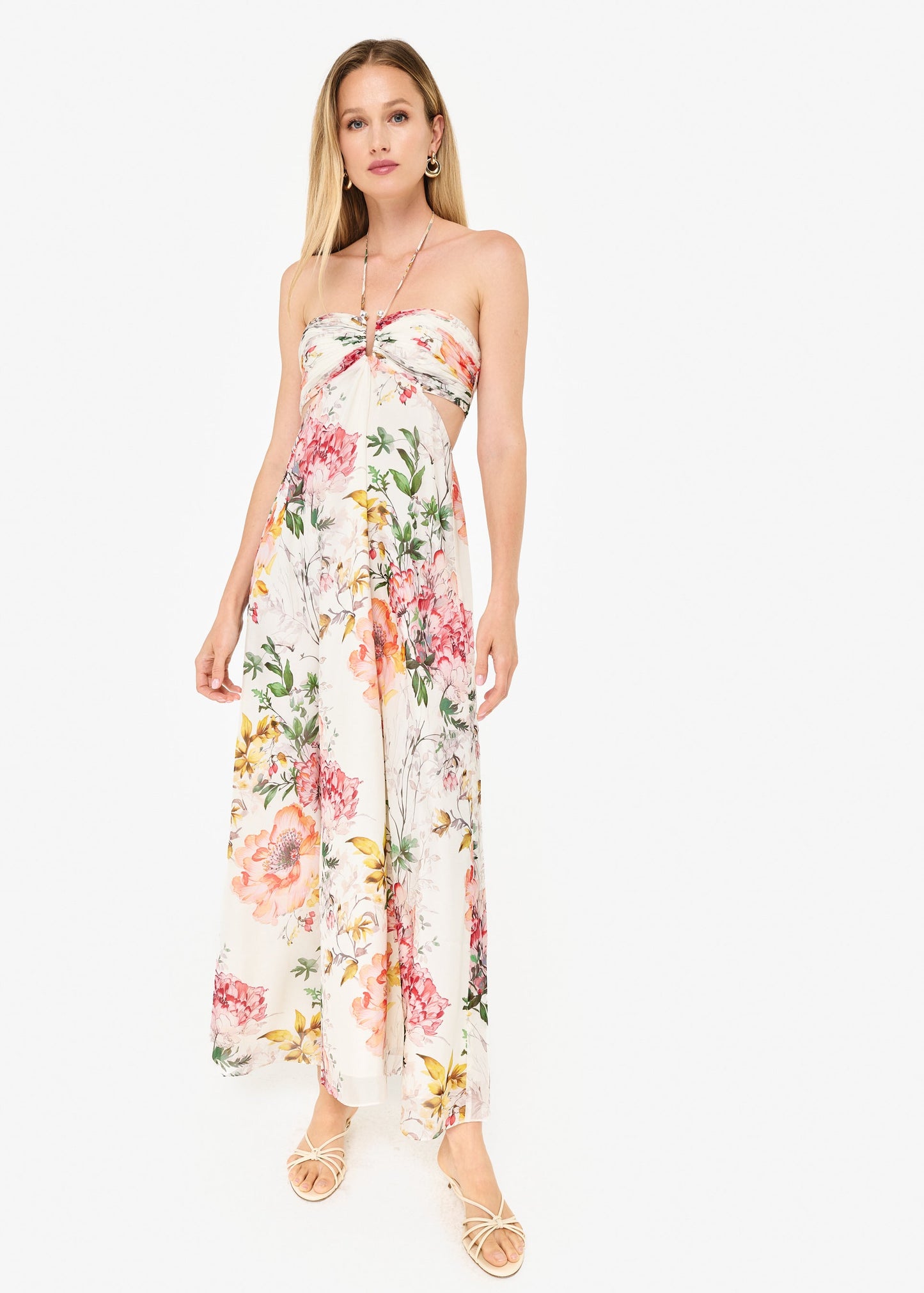 Calliope Chiffon Maxi Dress Summer Solstice