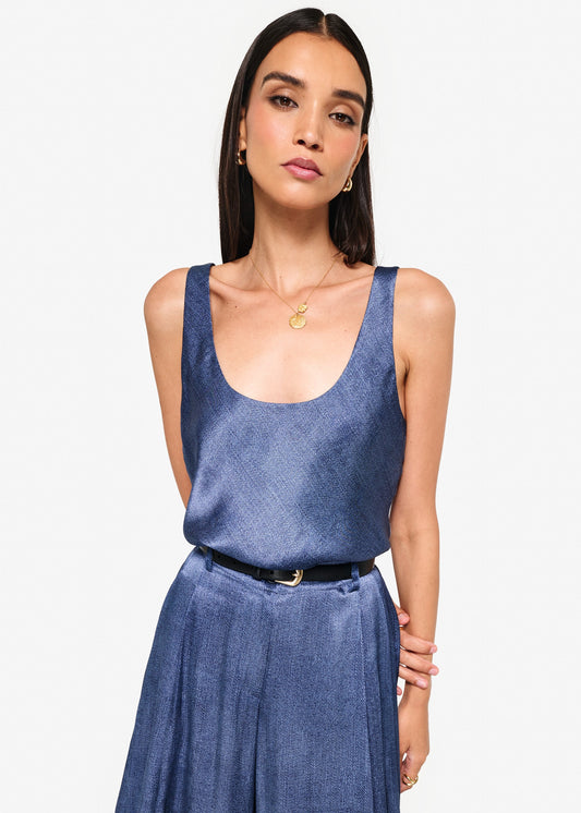 Andressa Camisole Raw Denim