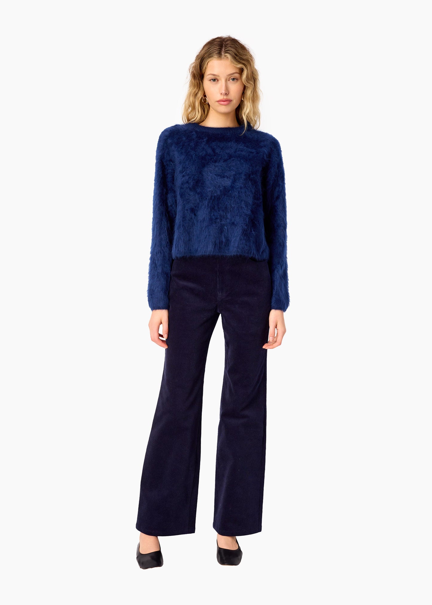Niall Cashmere Sweater Navy