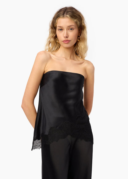 Odessa Strapless Camisole Black