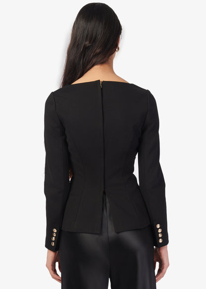 Yekaterina Blazer Black