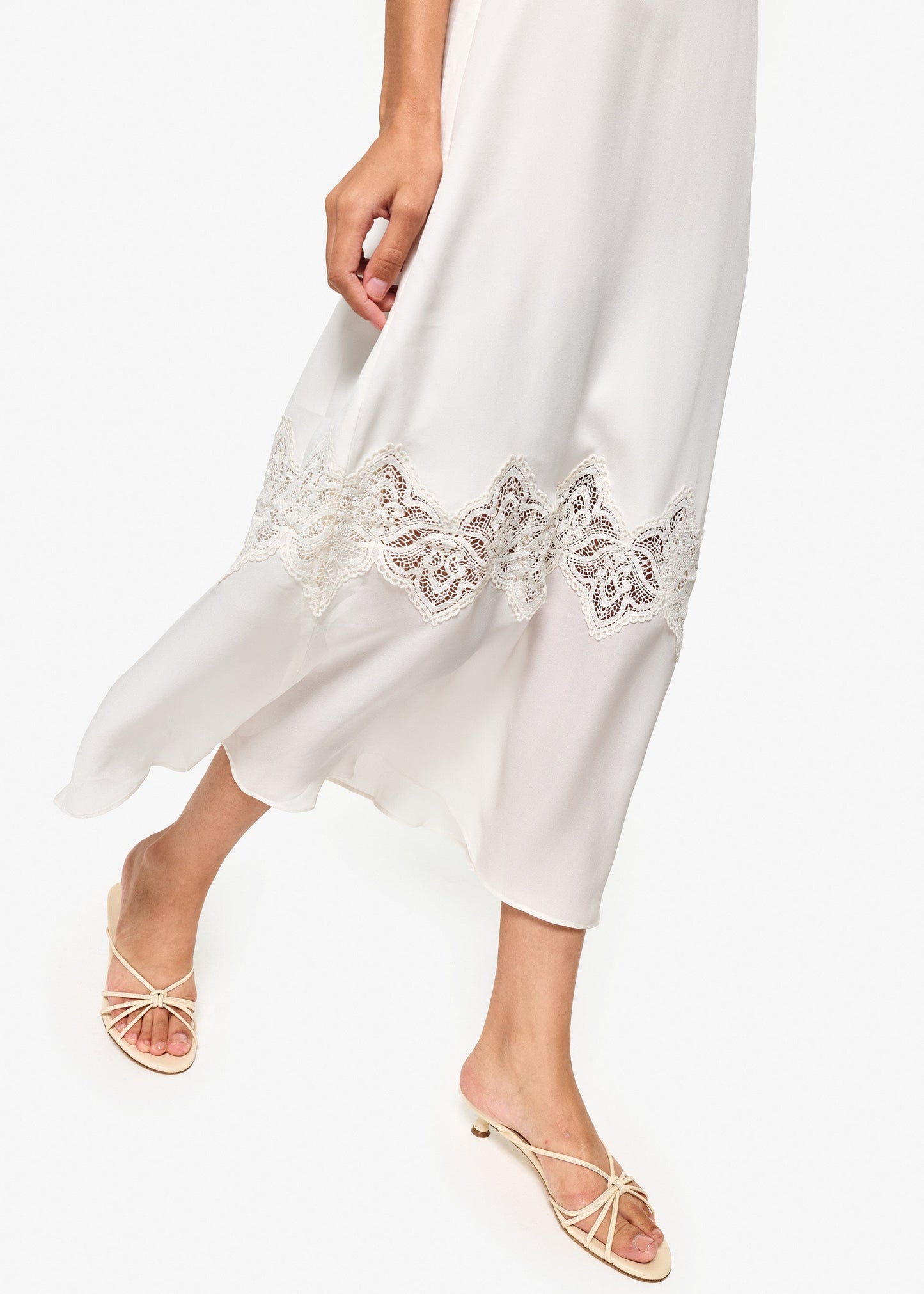 Isadora Midi Dress Macadamia