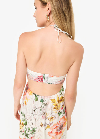 Calliope Chiffon Maxi Dress Summer Solstice
